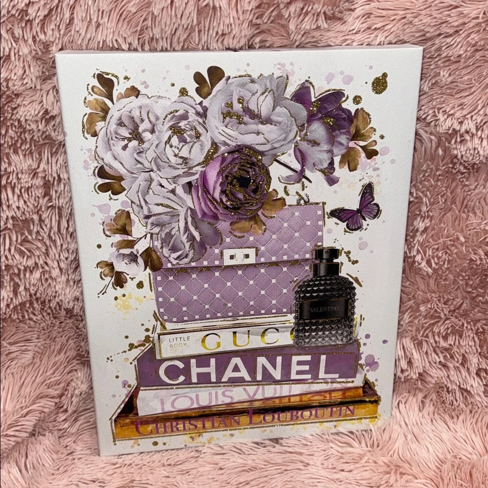 Luxury Inspired Canvas Painting